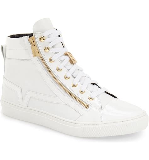 men's versace shoes sneakers|high top Versace sneakers men.